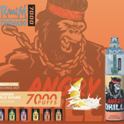 RandM Tornado 7000 Banana Milkshake