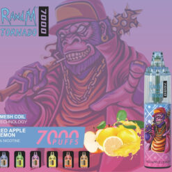 RandM Tornado 7000 Red Apple Lemon