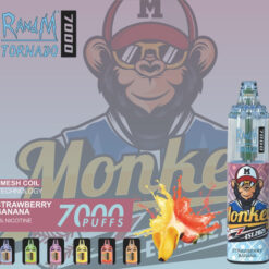 RandM Tornado 7000 Strawberry banana