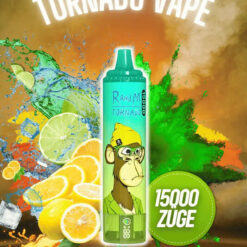 randm tornado 15000 Lemon & Lime