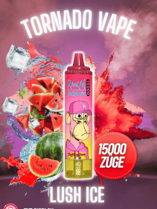 randm tornado 15000 Lush Ice