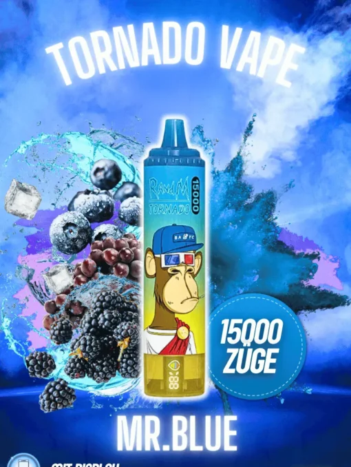 randm tornado 7000 Mr blue