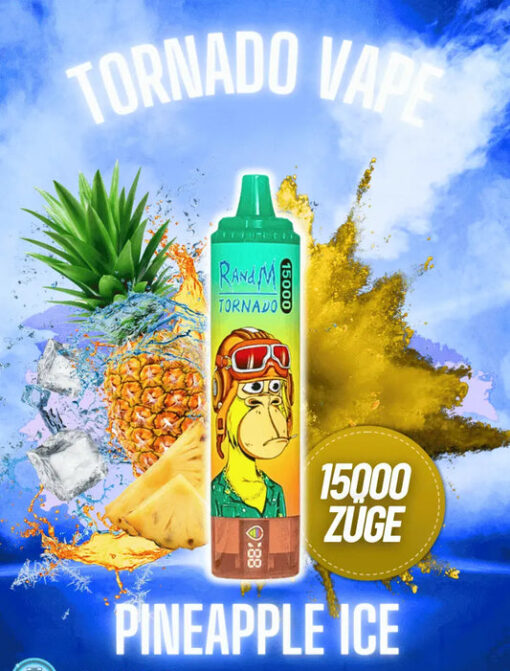 randm tornado 15000 Pineapple Ice