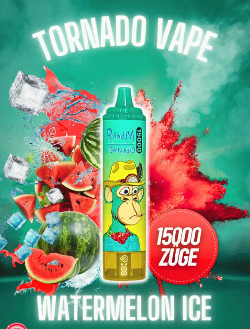randm tornado 15000 Watermelon Ice