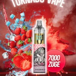 randm tornado 7000 Strawberry ice